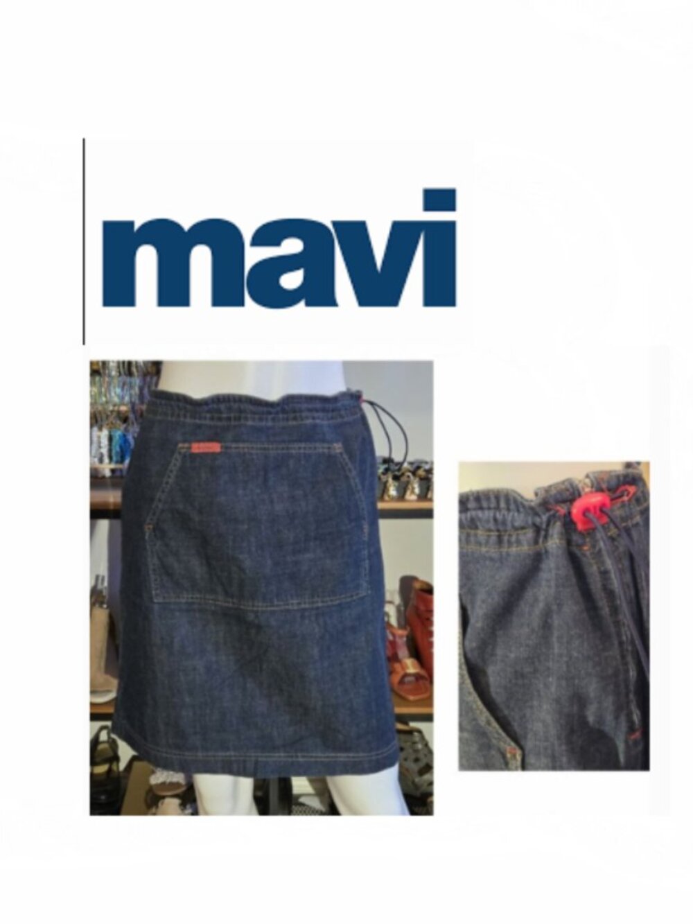 MAVI Mandy DENIM MINI SKIRT SMALL-MEDIUM
